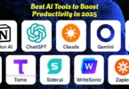Best AI Tools to Boost Productivity in 2025