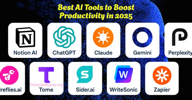 Best AI Tools to Boost Productivity in 2025