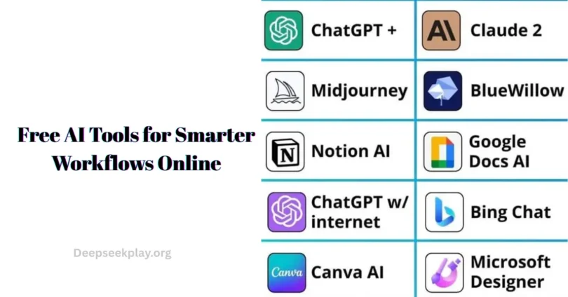 free ai tools for smarter workflows online